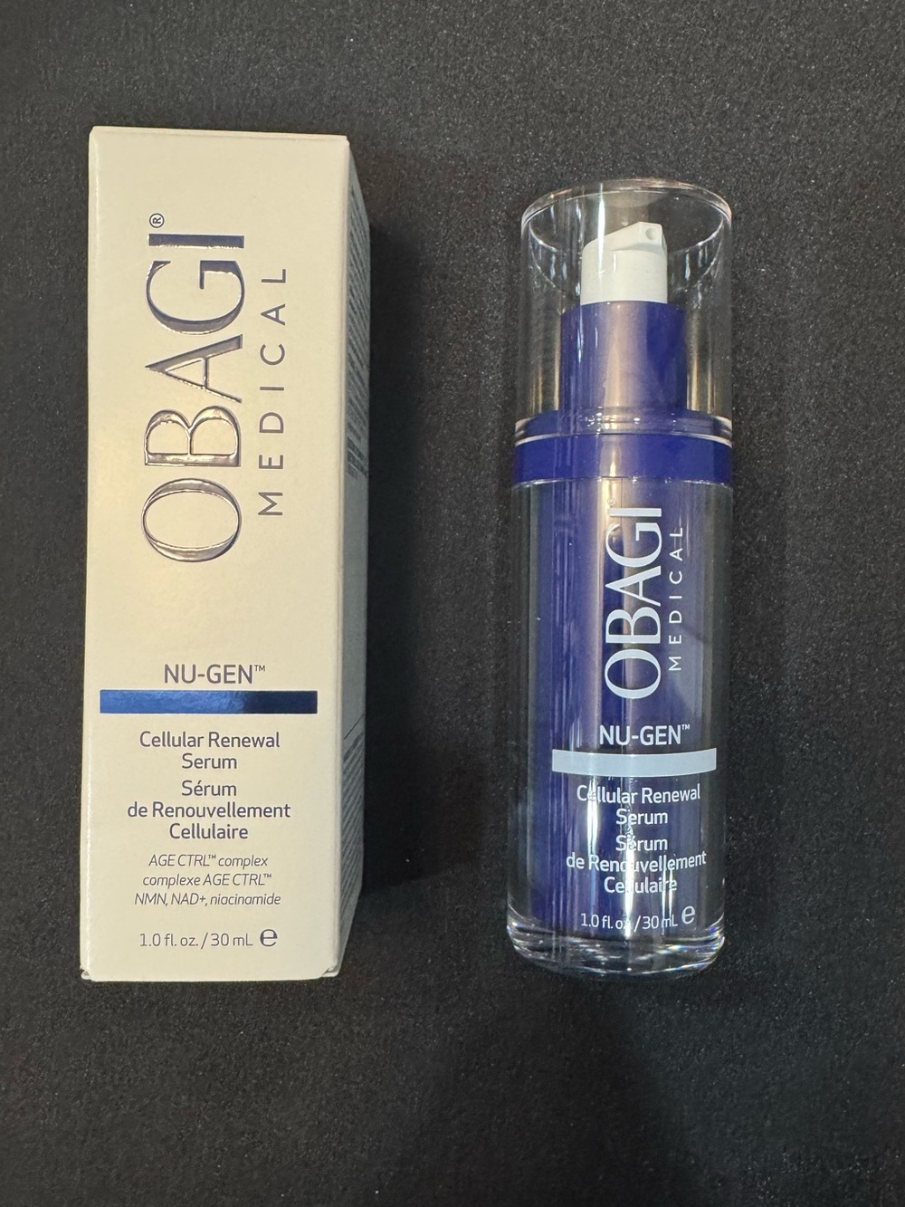 Obagi Nu-Gen Cellular Renewal Serum - New in box, 1.0 fl oz